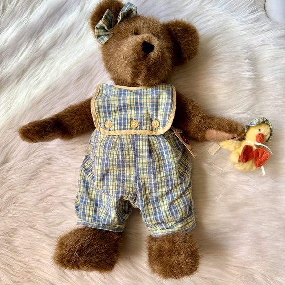 Boyds Bears Macy Sunbeary Plush Bear With Duckie Outfit Best Dressed - Picture 5 of 14